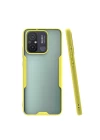Xiaomi Redmi 12C Kılıf Platin Silikon - Sarı