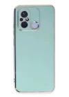 Xiaomi Redmi 12C Kılıf Volet Silikon - Açık Yeşil