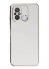 Xiaomi Redmi 12C Kılıf Volet Silikon - Beyaz