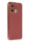 Xiaomi Redmi 12C Kılıf Volet Silikon - Kırmızı