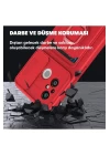 Xiaomi Redmi 12C Kılıf Zuma Kartvizitli Yüzüklü Silikon - Lacivert