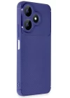 Xiaomi Redmi 13 4G Kılıf Auto Focus Karbon Kapak - Lacivert