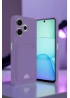 Xiaomi Redmi 13 4G Kılıf Kelvin Kartvizitli Silikon - Siyah