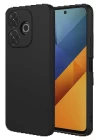 Xiaomi Redmi 13 4G Kılıf Nano içi Kadife Silikon - Siyah