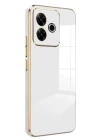 Xiaomi Redmi 13 4G Kılıf Volet Silikon - Beyaz