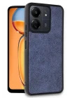 Xiaomi Redmi 13C Kılıf Aras Deri Kapak - Lacivert