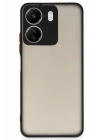 Xiaomi Redmi 13C Kılıf Montreal Silikon Kapak - Siyah