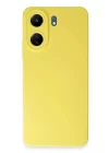 Xiaomi Redmi 13C Kılıf Nano içi Kadife Silikon - Sarı