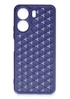 Xiaomi Redmi 13C Kılıf Petek Silikon Kapak - Lacivert