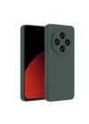 Xiaomi Redmi 14C Kılıf Nano içi Kadife Silikon - Koyu Yeşil