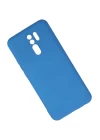 Xiaomi Redmi 9 Kılıf Nano içi Kadife Silikon - Mavi