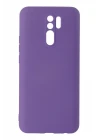Xiaomi Redmi 9 Kılıf Nano içi Kadife Silikon - Mor