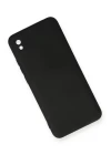 Xiaomi Redmi 9A Kılıf Nano içi Kadife Silikon - Siyah