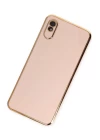 Xiaomi Redmi 9A Kılıf Volet Silikon - Pembe