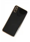 Xiaomi Redmi 9A Kılıf Volet Silikon - Siyah
