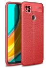 Xiaomi Redmi 9C Kılıf Auto Focus Kapak - Kırmızı