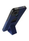 Xiaomi Redmi 9C Kılıf Mega Standlı Silikon - Mavi