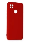 Xiaomi Redmi 9C Kılıf Nano içi Kadife Silikon - Kırmızı