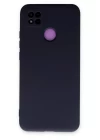 Xiaomi Redmi 9C Kılıf Nano içi Kadife Silikon - Lacivert