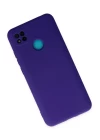 Xiaomi Redmi 9C Kılıf Nano içi Kadife Silikon - Mor