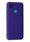 Xiaomi Redmi 9C Kılıf Nano içi Kadife Silikon - Mor