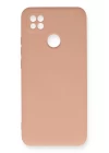 Xiaomi Redmi 9C Kılıf Nano içi Kadife Silikon - Pudra