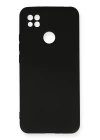 Xiaomi Redmi 9C Kılıf Nano içi Kadife Silikon - Siyah
