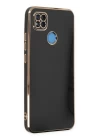 Xiaomi Redmi 9C Kılıf Volet Silikon - Siyah