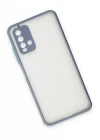 Xiaomi Redmi 9T Kılıf Montreal Silikon Kapak - Gri