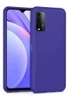 Xiaomi Redmi 9T Kılıf Nano içi Kadife Silikon - Mor