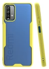 Xiaomi Redmi 9T Kılıf Platin Silikon - Sarı