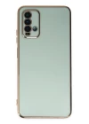 Xiaomi Redmi 9T Kılıf Volet Silikon - Açık Yeşil