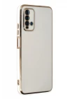 Xiaomi Redmi 9T Kılıf Volet Silikon - Beyaz