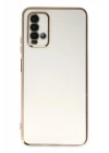 Xiaomi Redmi 9T Kılıf Volet Silikon - Beyaz
