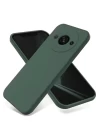 Xiaomi Redmi A3 4G Kılıf First Silikon - Koyu Yeşil