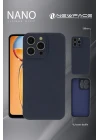 Xiaomi Redmi A3 4G Kılıf Nano içi Kadife Silikon - Lacivert