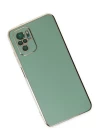 Xiaomi Redmi Note 10 Kılıf Volet Silikon - Açık Yeşil