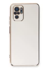 Xiaomi Redmi Note 10 Kılıf Volet Silikon - Beyaz