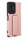 Xiaomi Redmi Note 10 Pro Kılıf Mega Standlı Silikon - Pudra
