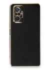 Xiaomi Redmi Note 10 Pro Kılıf Volet Silikon - Siyah