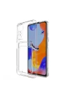 Xiaomi Redmi Note 11 Kılıf Kart Şeffaf Silikon - Şeffaf