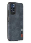 Xiaomi Redmi Note 11 Kılıf Loop Deri Silikon - Lacivert