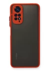 Xiaomi Redmi Note 11 Kılıf Montreal Silikon Kapak - Kırmızı