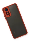 Xiaomi Redmi Note 11 Kılıf Montreal Silikon Kapak - Kırmızı