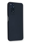 Xiaomi Redmi Note 11 Kılıf Nano içi Kadife Silikon - Lacivert