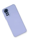 Xiaomi Redmi Note 11 Kılıf Nano içi Kadife Silikon - Lila