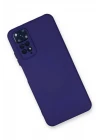 Xiaomi Redmi Note 11 Kılıf Nano içi Kadife Silikon - Mor