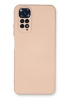 Xiaomi Redmi Note 11 Kılıf Nano içi Kadife Silikon - Pudra