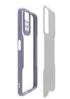 Xiaomi Redmi Note 11 Kılıf Platin Silikon - Siyah
