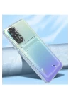 Xiaomi Redmi Note 11 Pro Kılıf Kart Şeffaf Silikon - Şeffaf